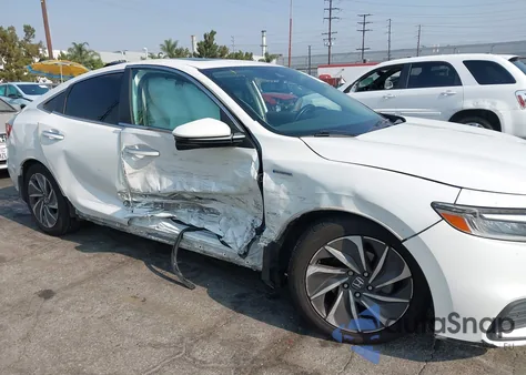 2019 Honda Insight Touring z USA, uszkodzony, nr VIN 19XZE4F95KE031650